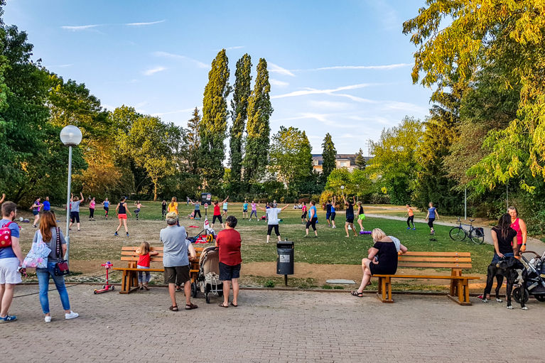 Parc de Merl, Belair, Park Classes July-August for free