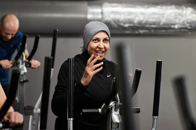 Indoor walking spurt